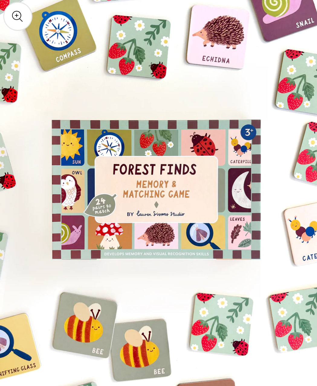 Forest Finds Memory & Matching Game