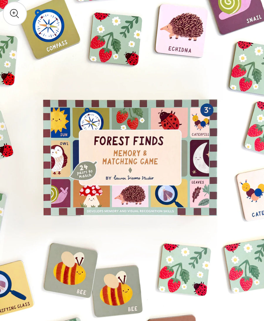 Forest Finds Memory & Matching Game