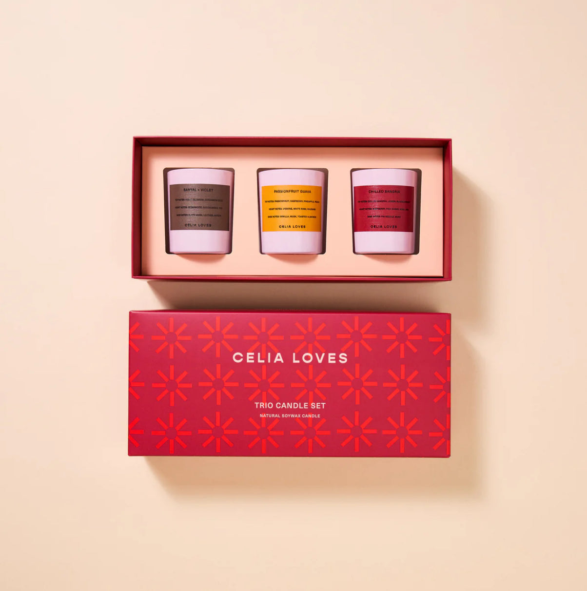 European Holiday - Trio Candle Set
