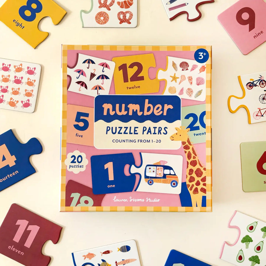 Number Puzzle Pairs