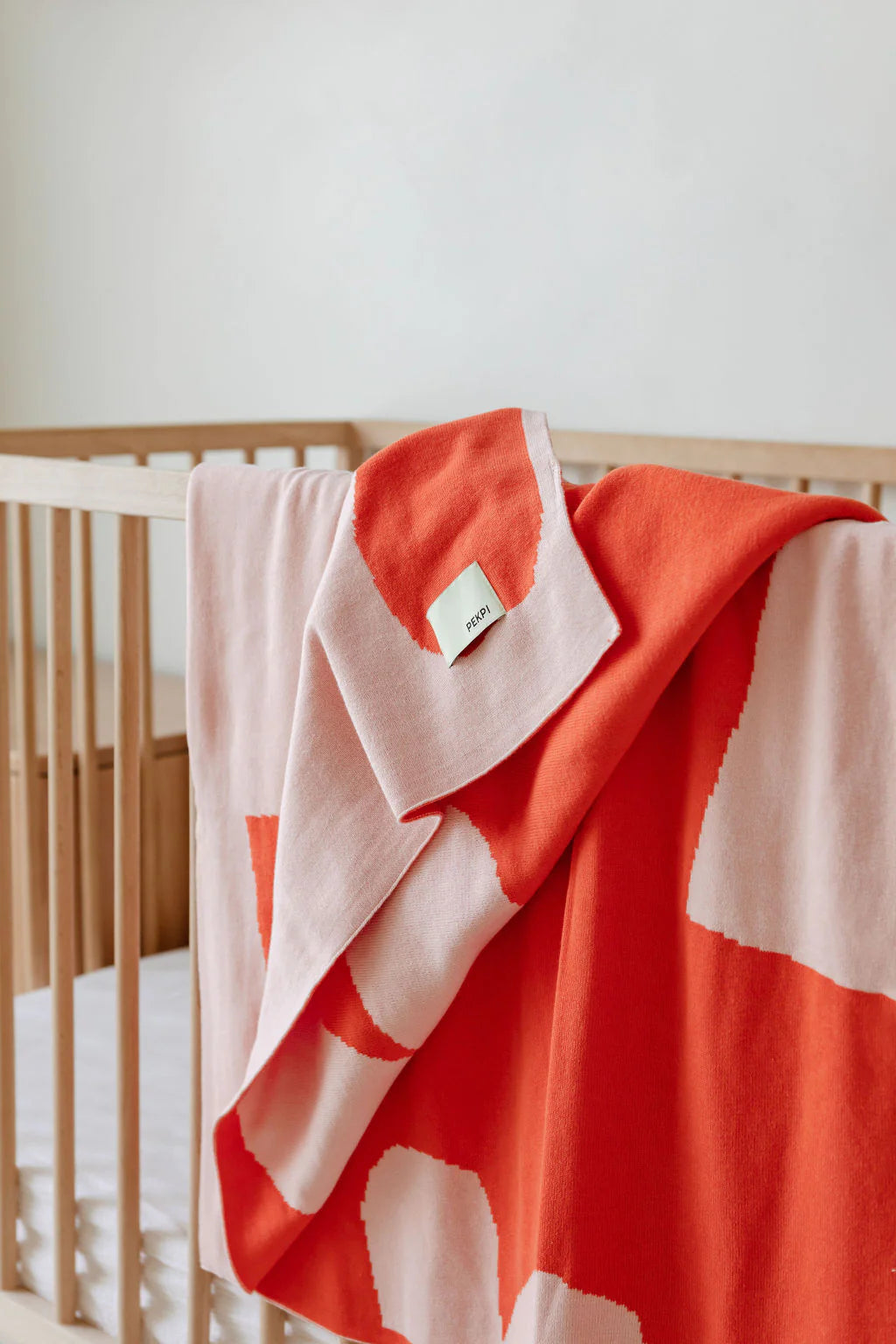 PEKPI ORGANIC KNITTED BLANKET