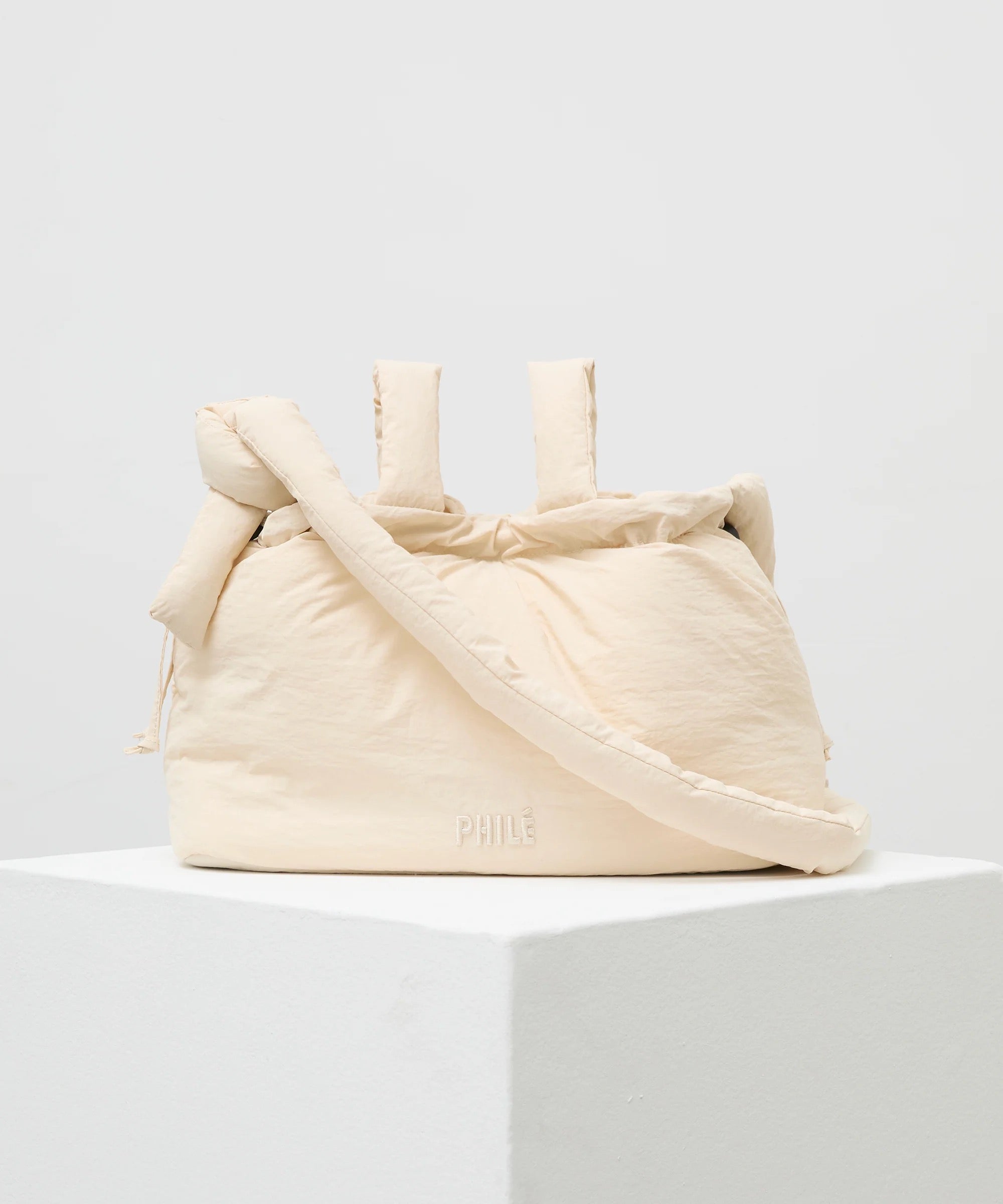 Pram Caddy - Cream