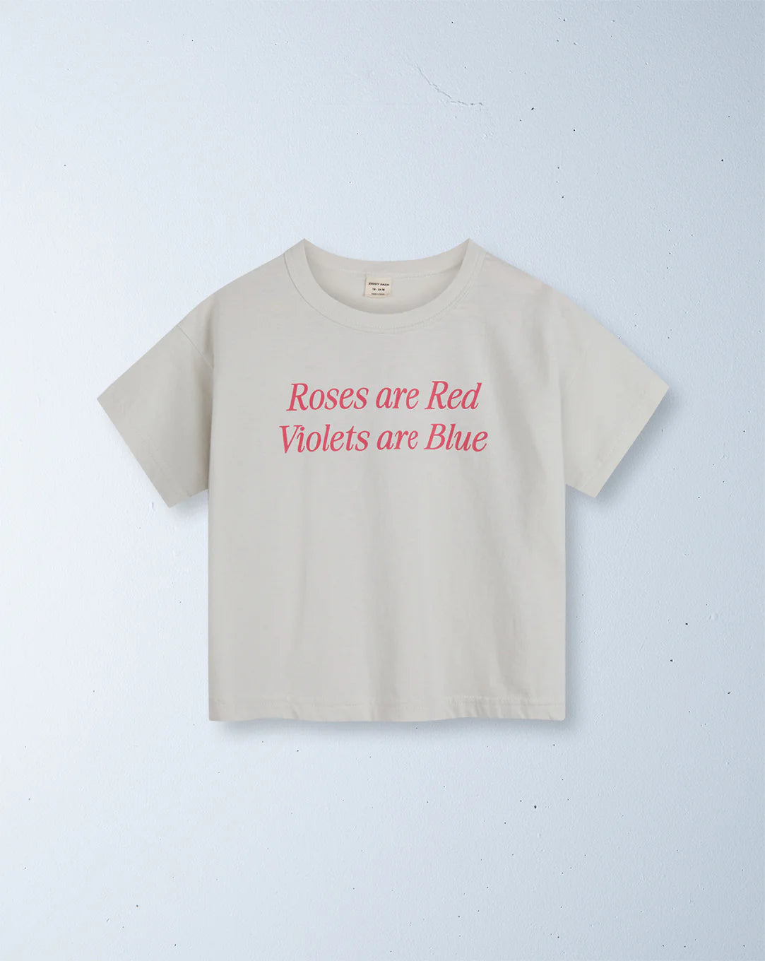 Roses Are Red Tee | Stone