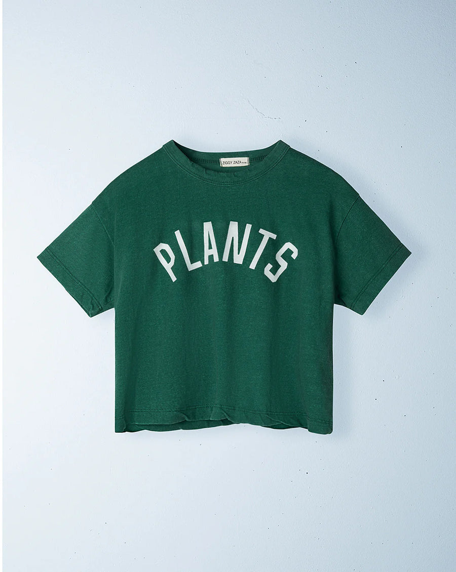 Plants Tee | Kale Green
