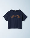 Flowers Tee | Midnight